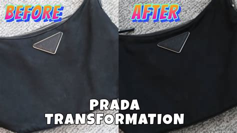 How to clean your prada nylon bag feat. Tuff Stuff 